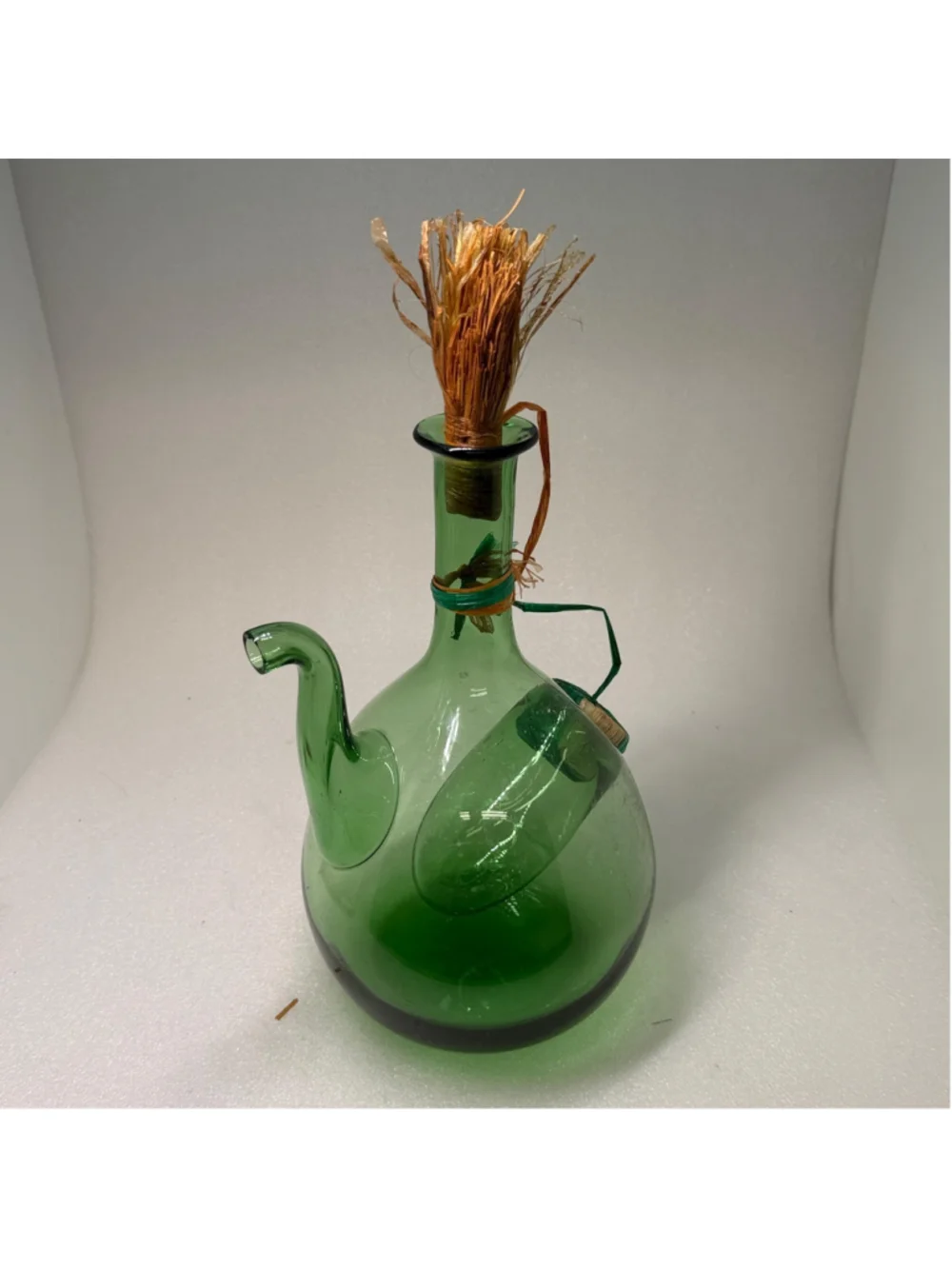 Vintage Mid Century Italian Hand Blown Decanter